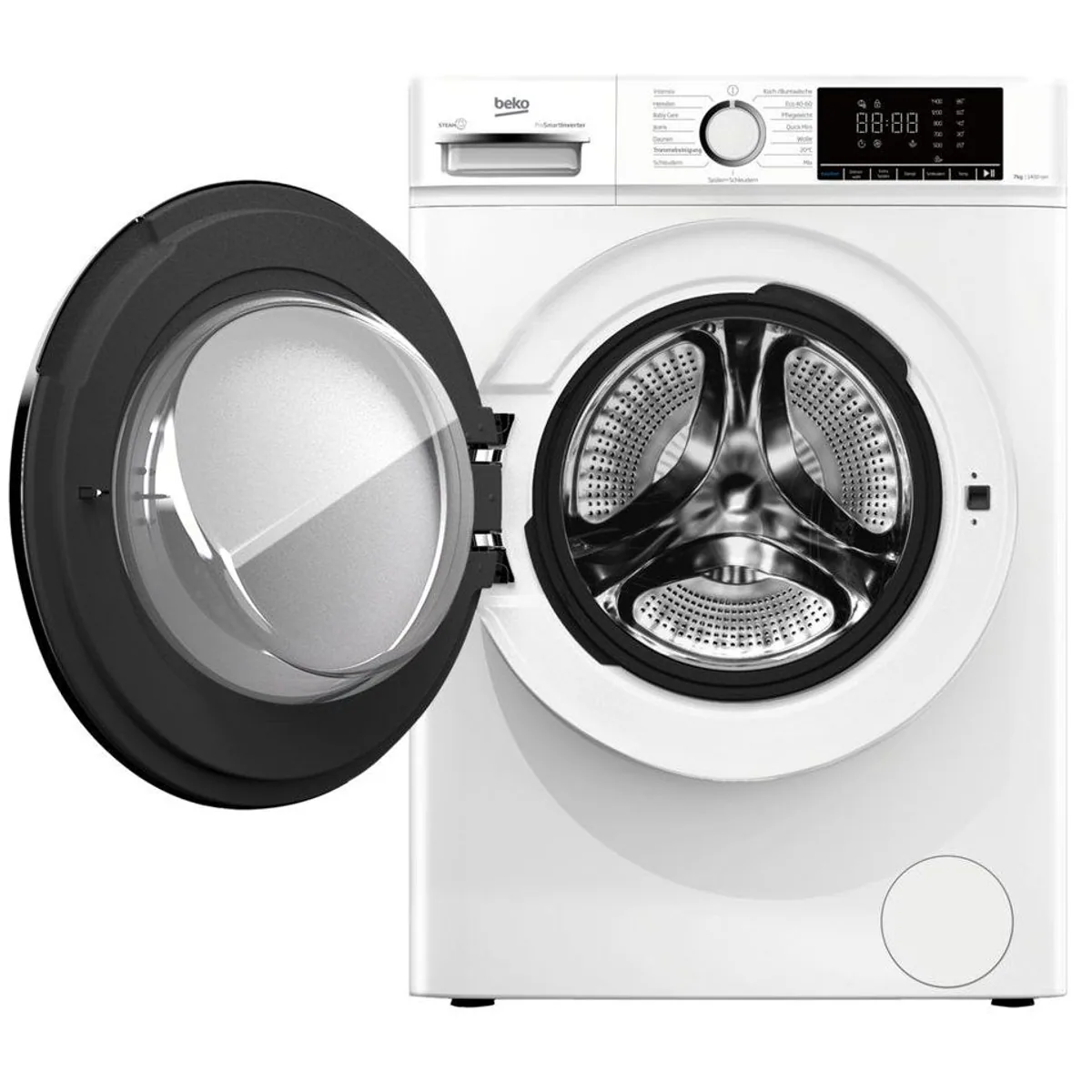 BEKO WMOFE741 Waschmaschine, 7 kg, 1400 U/min, Dampf, Nachlegefunktion 2