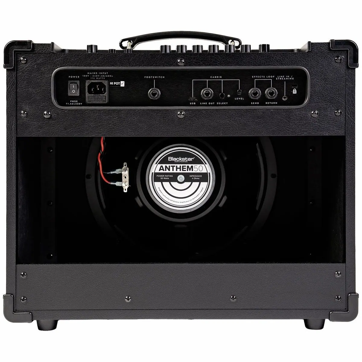 Blackstar ID:X 50 Modeling-Combo, 50 W, 6 Verstärker-Modelle, 35 Effekte 5