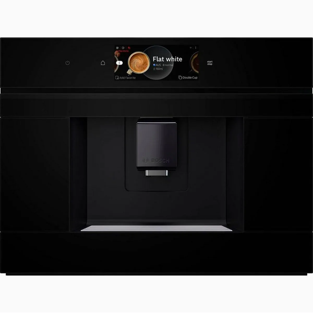 BOSCH CTL7181B0 Einbau-Kaffeevollautomat, TFT Touchdisplay Pro, CoffeeWorld, autoMilk Clean 3