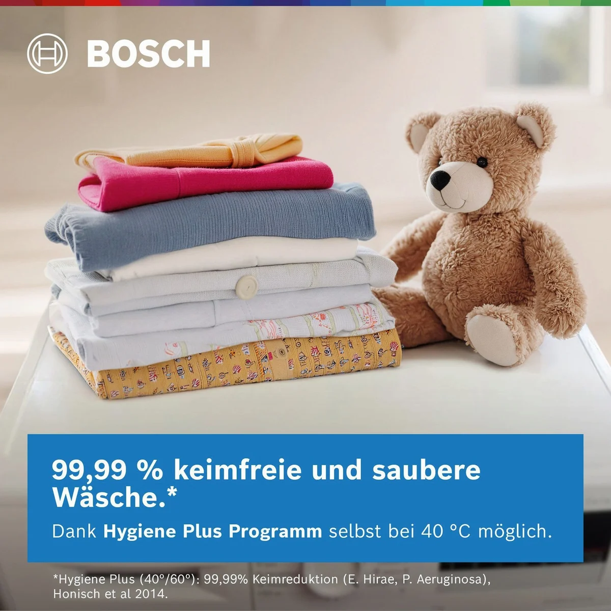 BOSCH WUU28T70 Waschmaschine, 8 kg, 1400 U/min, unterbaufähig, Speed Perfect, Hygiene Plus 4
