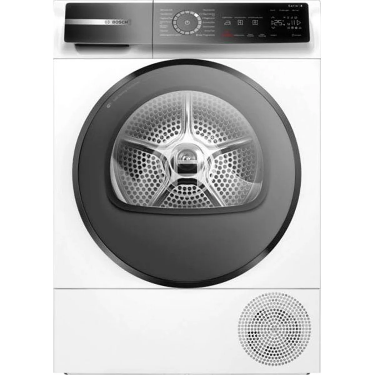 BOSCH WQB245B40 Wärmepumpentrockner, energieeffizient, 9 kg Fassungsvermögen, integrierte Innenbeleuchtung 3