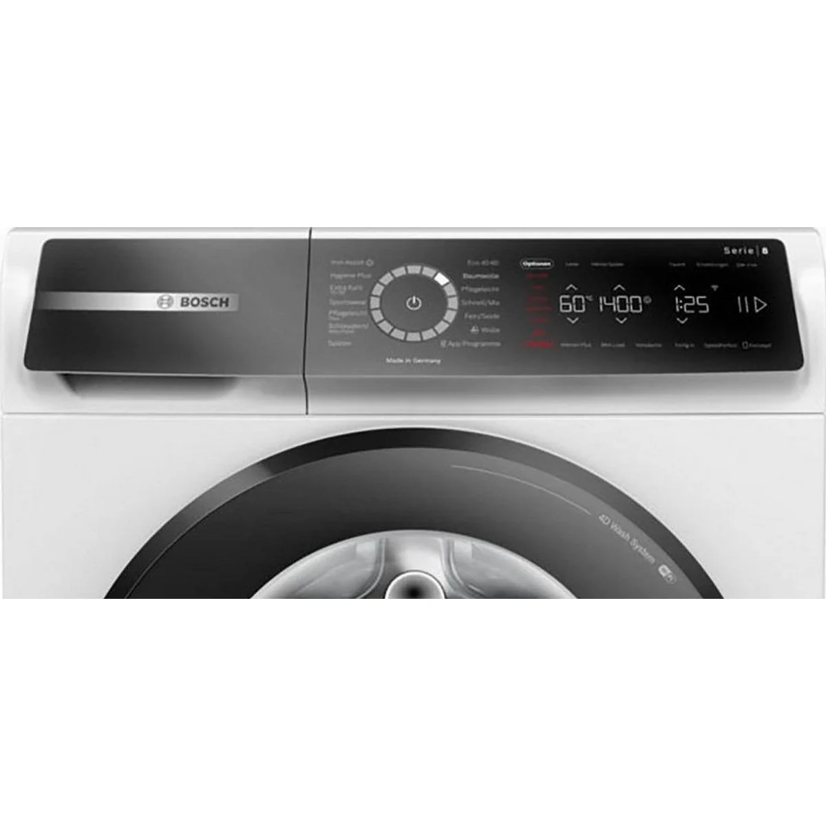 BOSCH WGB244010 Waschmaschine, 9 kg, 1400 U/min, Iron Assist, Home Connect 4