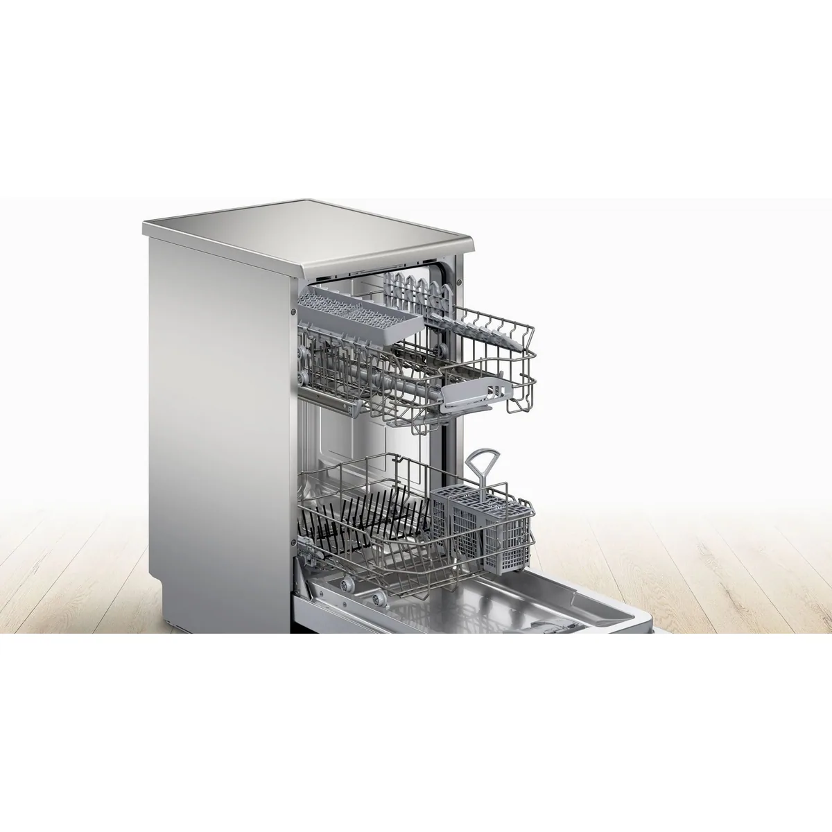 BOSCH Standgeschirrspüler Serie 2 SPS2HKI42E, 10 Maßgedecke, Geräuschreduktion, Rack Matic 2