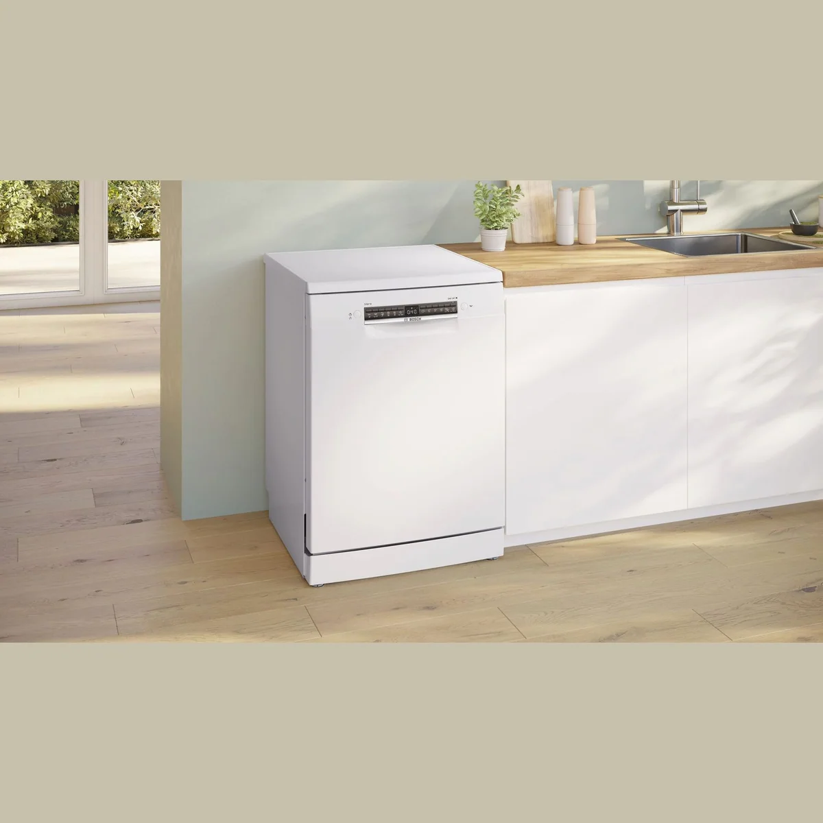 BOSCH Standgeschirrspüler Serie 4 SMS4HTW00E, 13 Maßgedecke, Energieeffizienz D 2