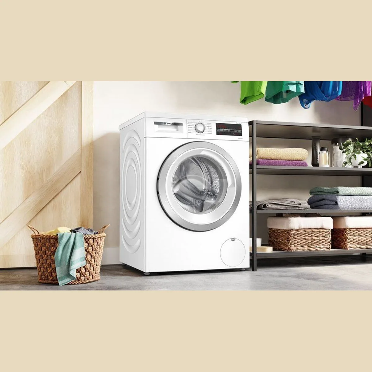 BOSCH WUU28T42 Waschmaschine, 9 kg, 1400 U/min, unterbaufähig — Energieeffizienz A, Nachlegefunktion, Aqua Stop 5