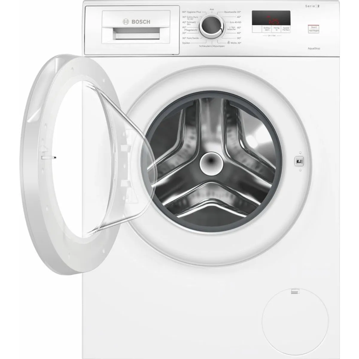 BOSCH WGE02471 Waschmaschine, 7 kg, 1400 U/min, energieeffizient und leise 2