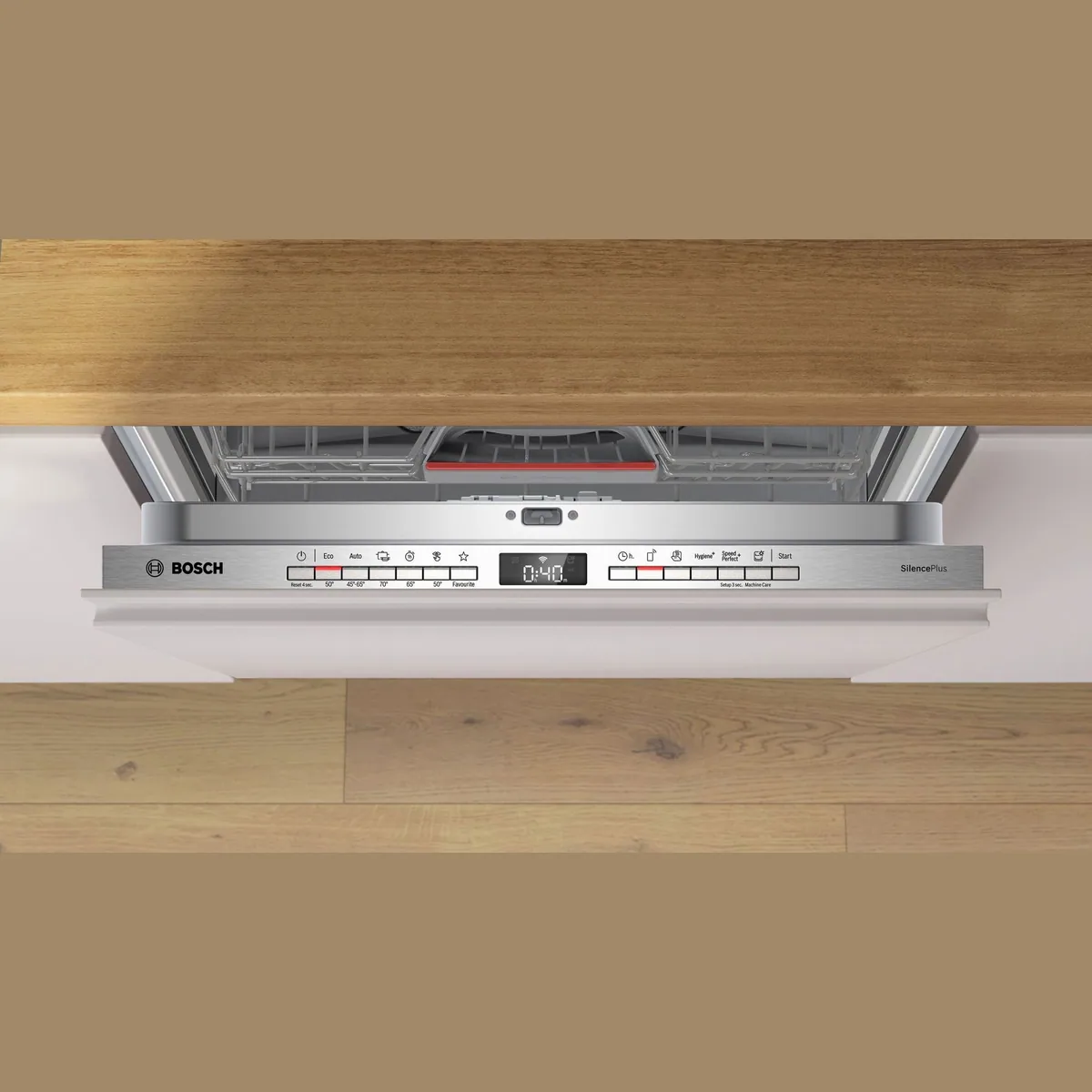 BOSCH SMV4EVX09E Geschirrspüler, 14 Maßgedecke, flexible Vario-Körbe, Info Light 2