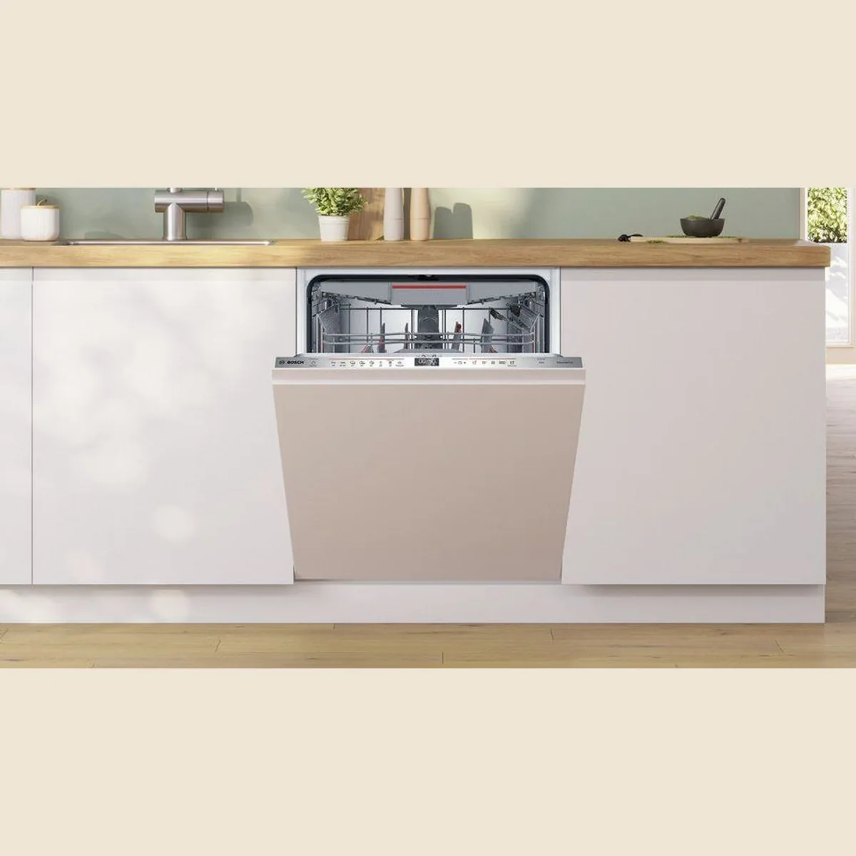 BOSCH SMD6ECX12E Geschirrspüler, 14 Maßgedecke, Max Flex Körbe, Time Light Anzeige