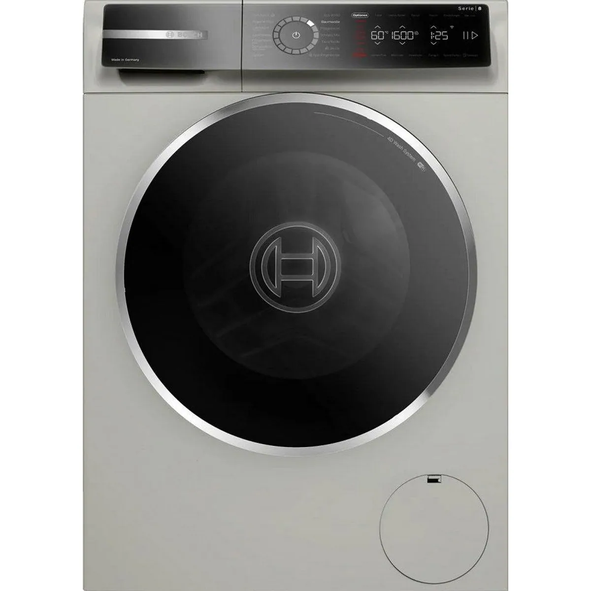 BOSCH WGB2560X1 Serie 8 Waschmaschine, 10 kg, 1600 U/min — Effizienz, Komfort, Hygiene