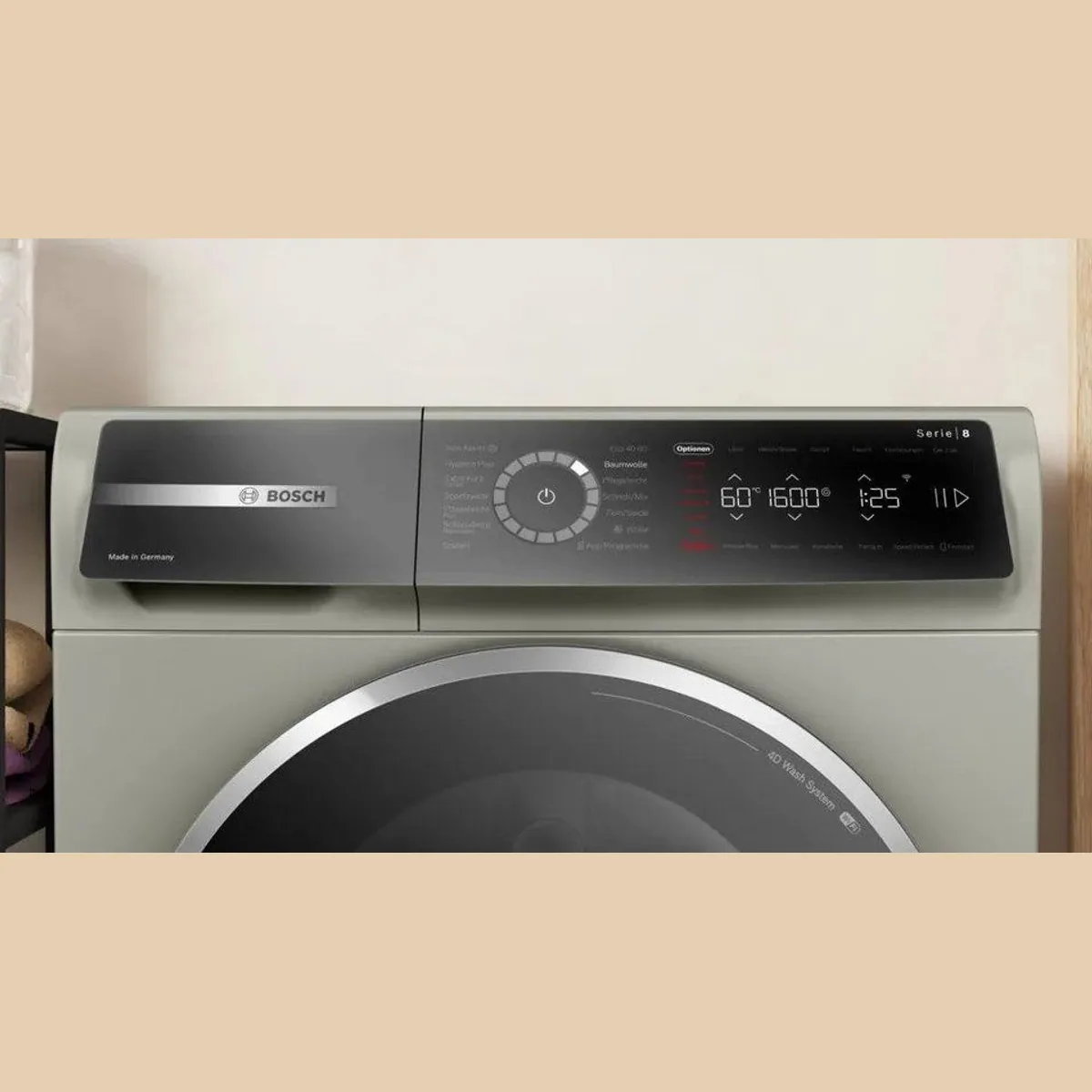 BOSCH WGB2560X1 Serie 8 Waschmaschine, 10 kg, 1600 U/min — Effizienz, Komfort, Hygiene 2