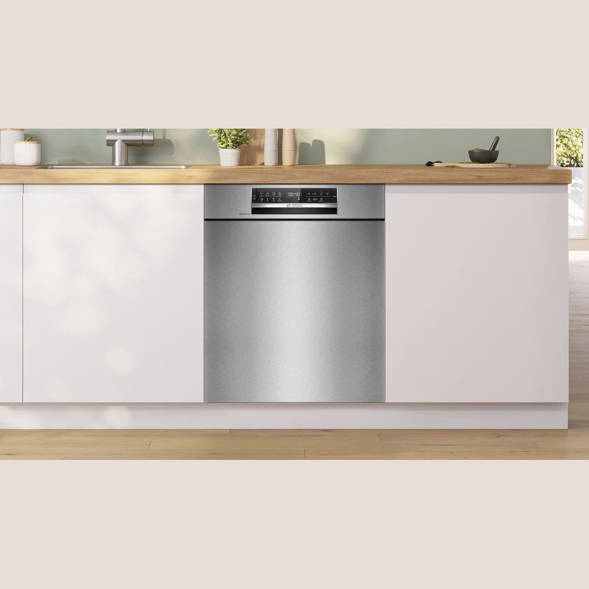 BOSCH SMU6ECS12E Unterbaugeschirrspüler, 14 Maßgedecke, flexible Körbe & 3-fach Rack Matic 2