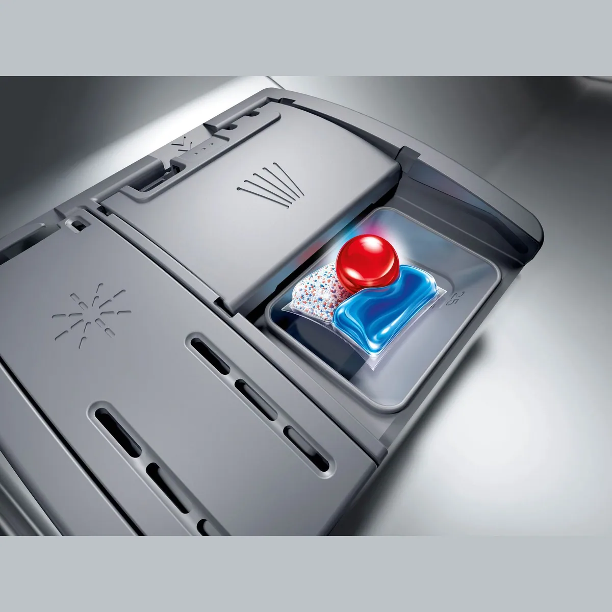BOSCH SMU6ECS12E Unterbaugeschirrspüler, 14 Maßgedecke, flexible Körbe & 3-fach Rack Matic 5