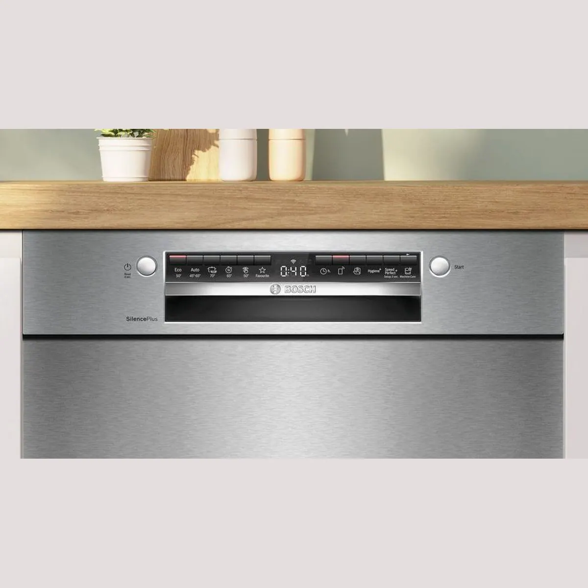 BOSCH Unterbaugeschirrspüler SMU4EVS09E, 14 Maßgedecke, Automatische Türöffnung, VarioFlex-Körbe 4