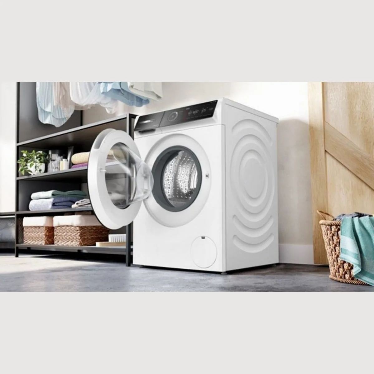 BOSCH Waschmaschine Serie 8 WGB2560H0, 10 kg, 1600 U/min, EcoSilence Drive, AquaStop 4