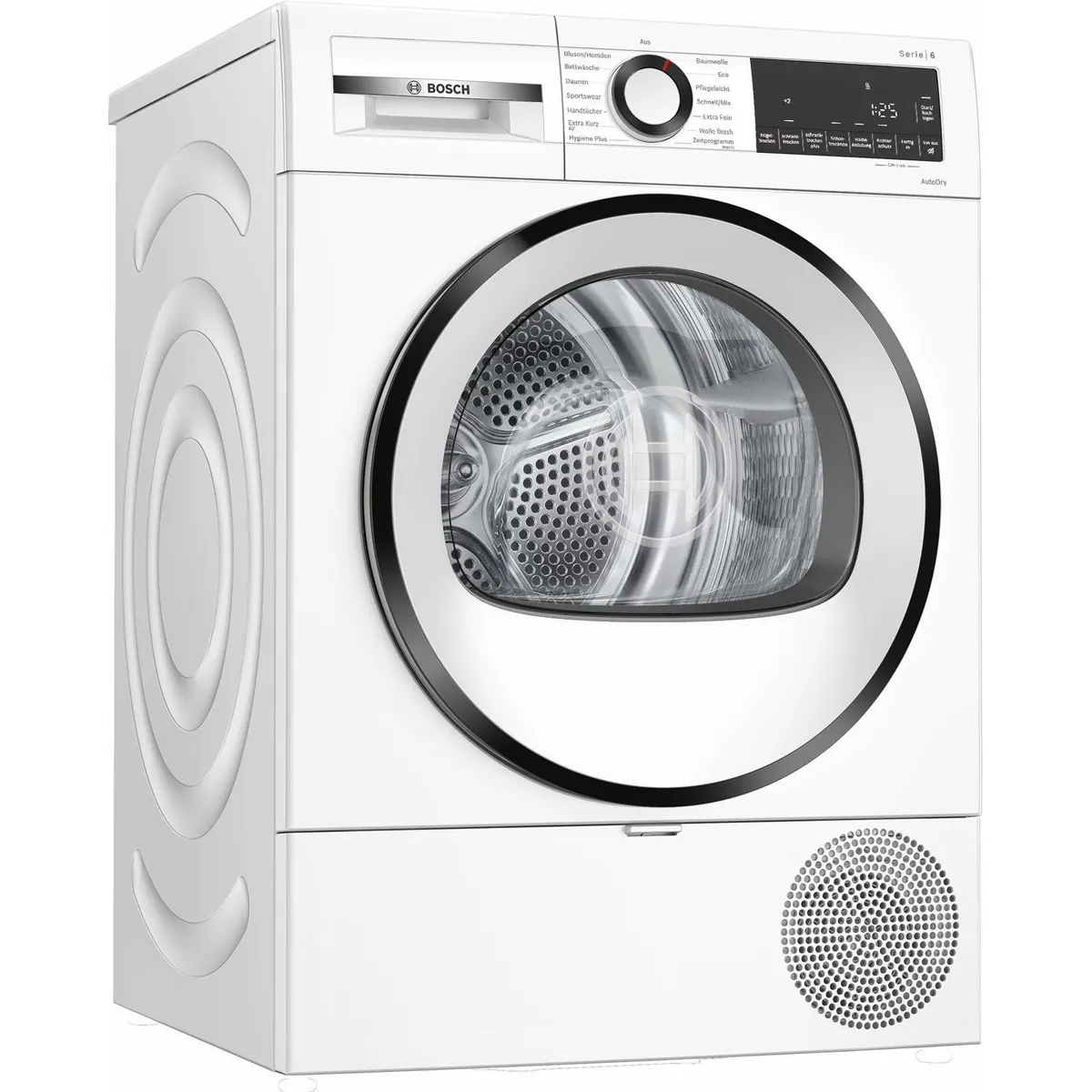 BOSCH Wärmepumpentrockner Serie 6 WQG233D01, einfache Reinigung, Bettwäscheprogramm