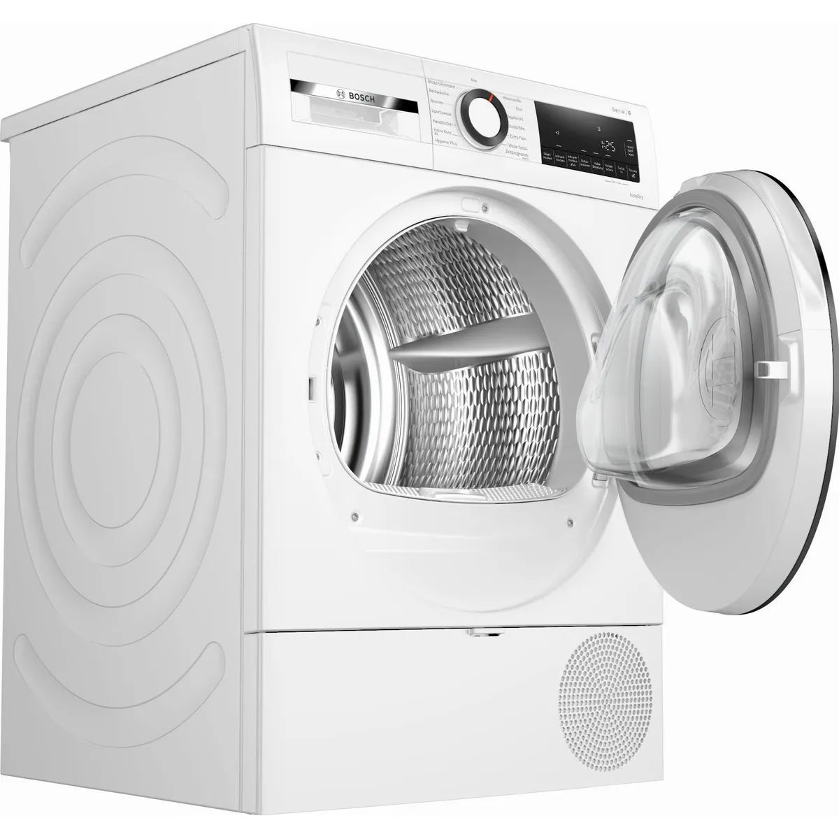 BOSCH Wärmepumpentrockner Serie 6 WQG233D01, einfache Reinigung, Bettwäscheprogramm 3