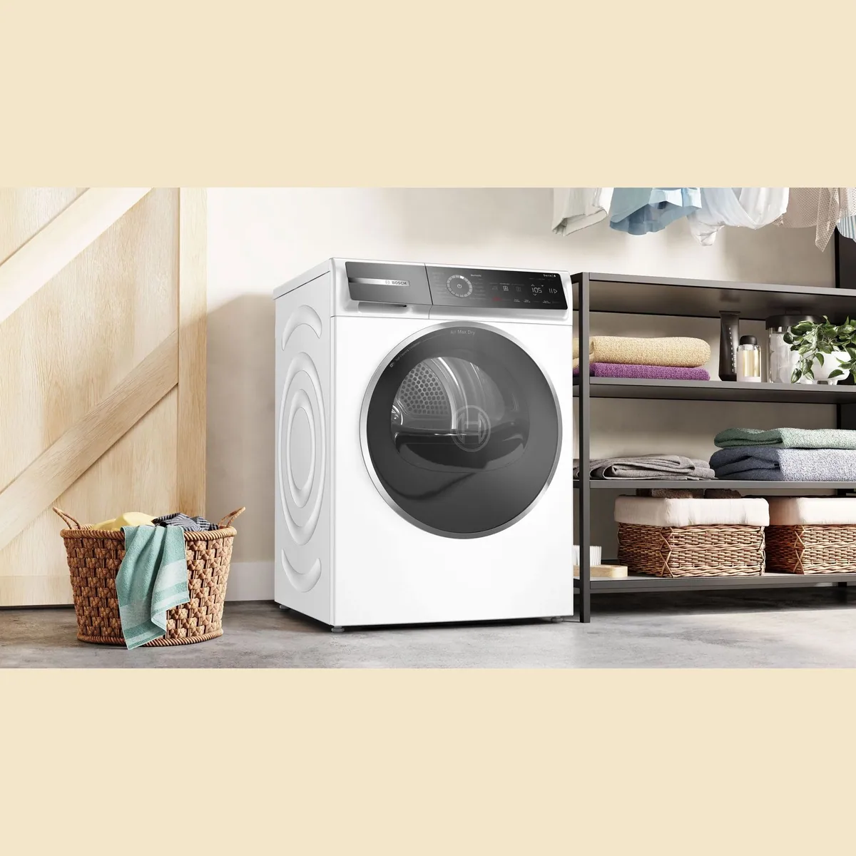 BOSCH Wärmepumpentrockner Serie 8 WRB247C40, energieeffizient, leise, innovativ 3
