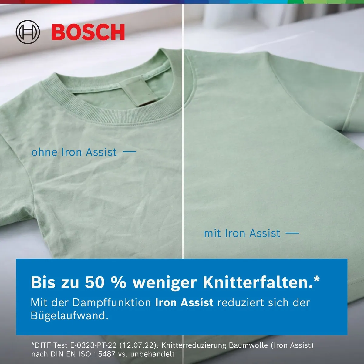 BOSCH WAN28226 Waschmaschine, 9 kg, 1400 U/min, Energieeffizienzklasse A 4
