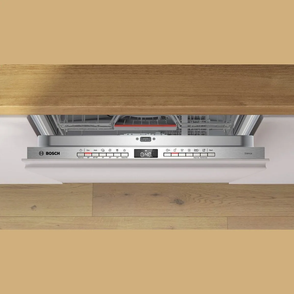 BOSCH SMV4HTX14E Geschirrspüler, 13 Maßgedecke, VarioFlex Körbe, Info Light 5