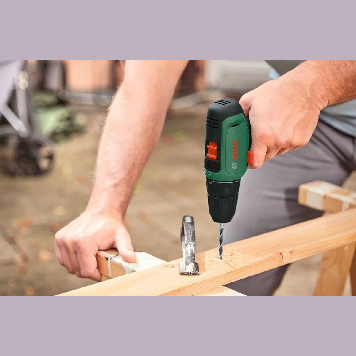 Bosch Home & Garden EasyDrill 1200, 1500 U/min, 30 Nm, 12V Akku und Ladegerät 3