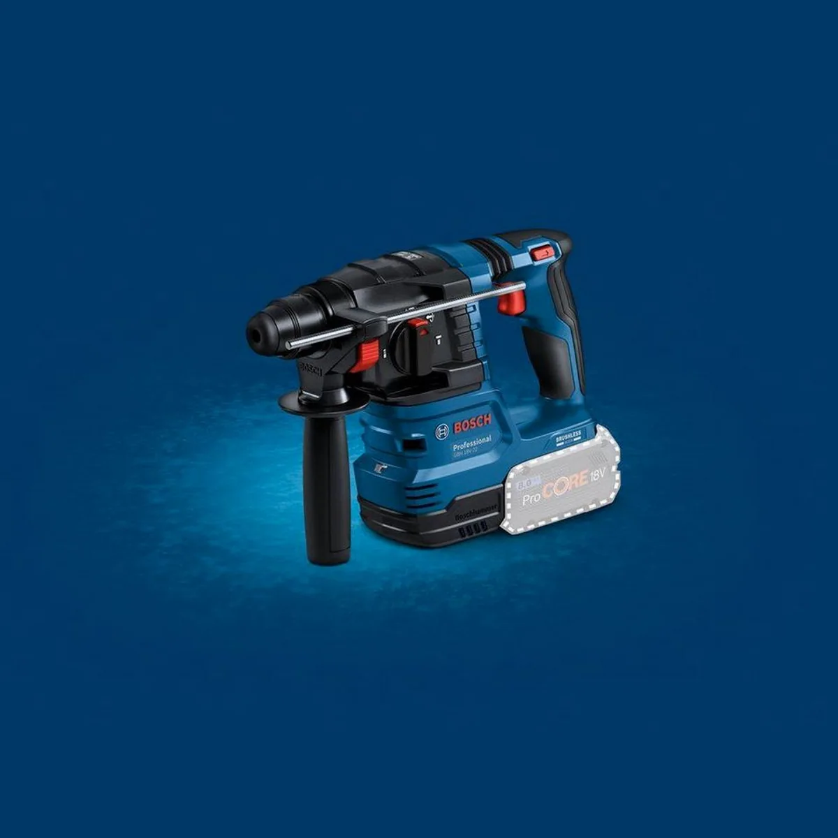 Bosch Professional GBH 18 V-22, kompakt, leistungsstark, ergonomisch — inkl. GDE 18 V-12 3