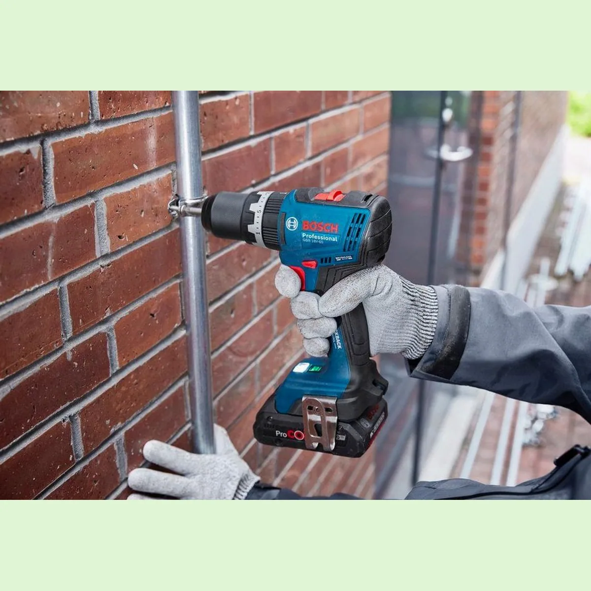 Bosch Professional GSB 18V-65, hohe Drehmomentkraft, kompakte Bauweise, inklusive 2 Akkus 5