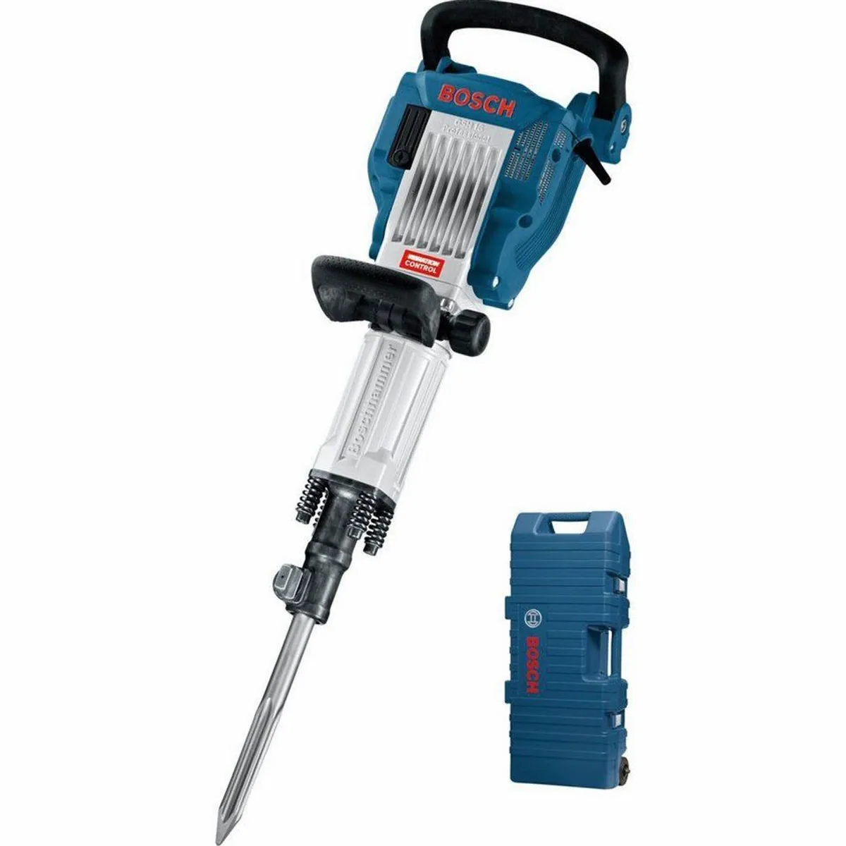 Bosch Professional GSH 16-30 Abbruchhammer, 41 Joule Schlagenergie, Vibration-Control, Trolley inklusive 5