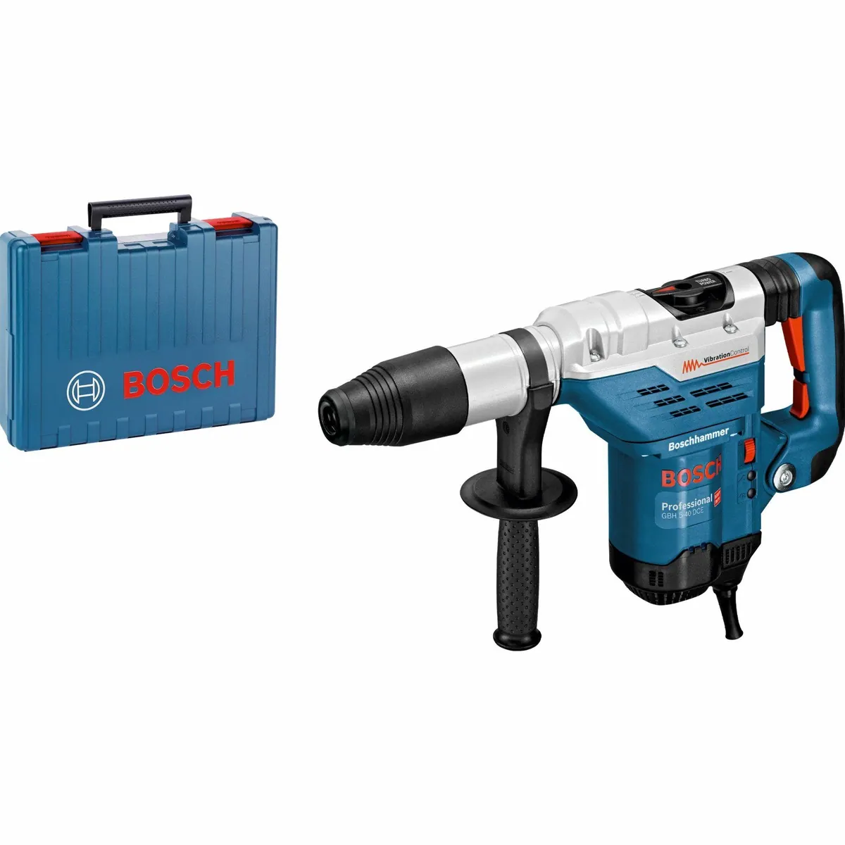 Bosch Professional GBH 5-40 DCE, kraftvoller Bohrhammer mit Vibration-Control und variabler Drehzahl