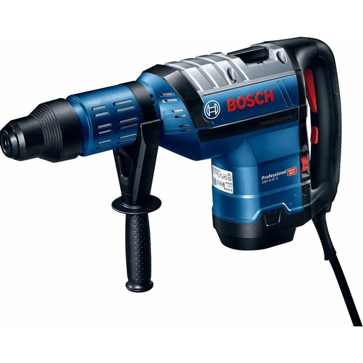Bosch Professional GBH 8-45 D, 12,5 Joule Schlagenergie, SDS max-kompatibel
