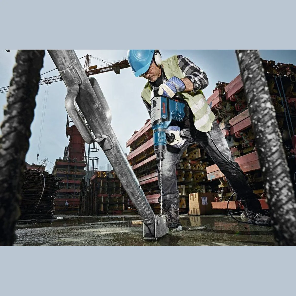 Bosch Professional GBH 8-45 D, 12,5 Joule Schlagenergie, SDS max-kompatibel 4
