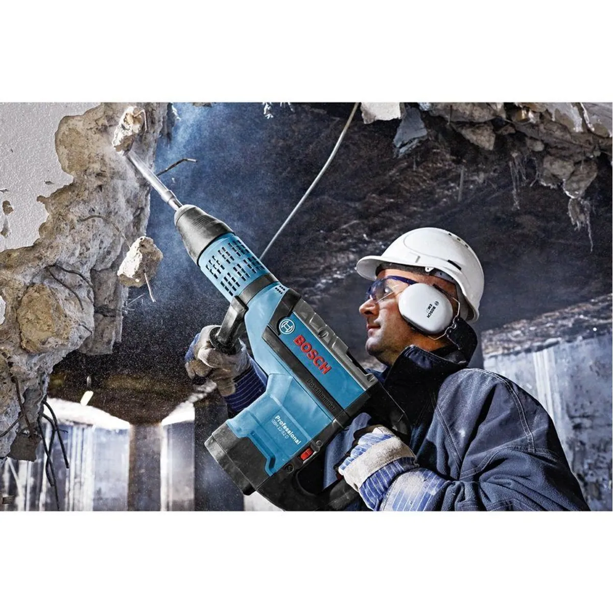 Bosch Professional GBH 12-52 D, 1.700 Watt, 19 Joule Einzelschlagenergie, robust und ergonomisch 3