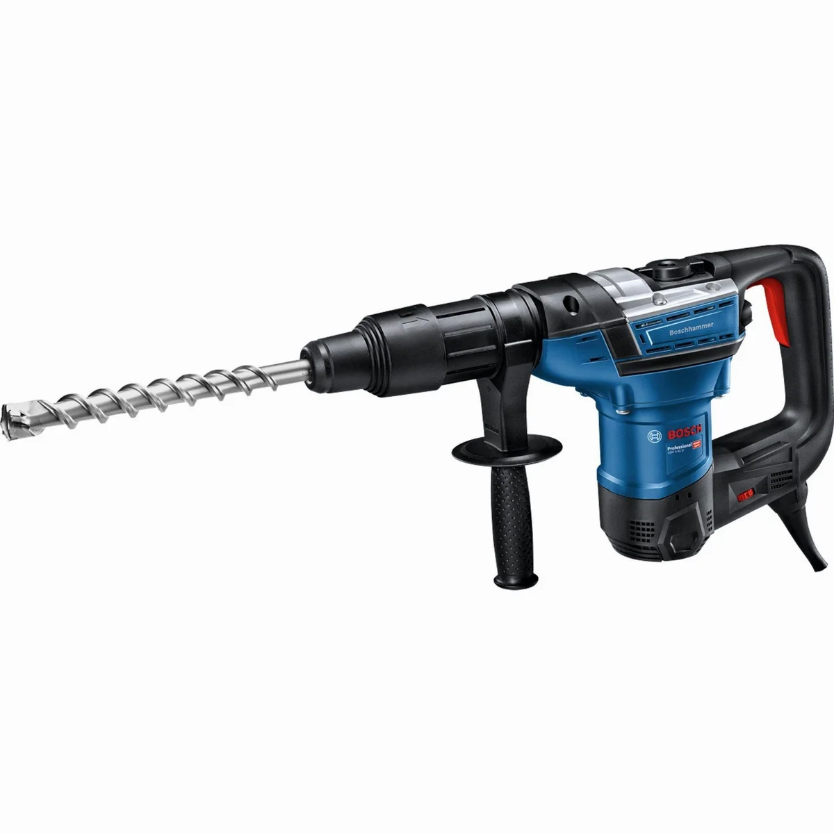 Bosch Professional GBH 5-40 D Bohrhammer, 1.100 Watt, SDS-max System, variabel einstellbare Dreh- und Schlagzahl