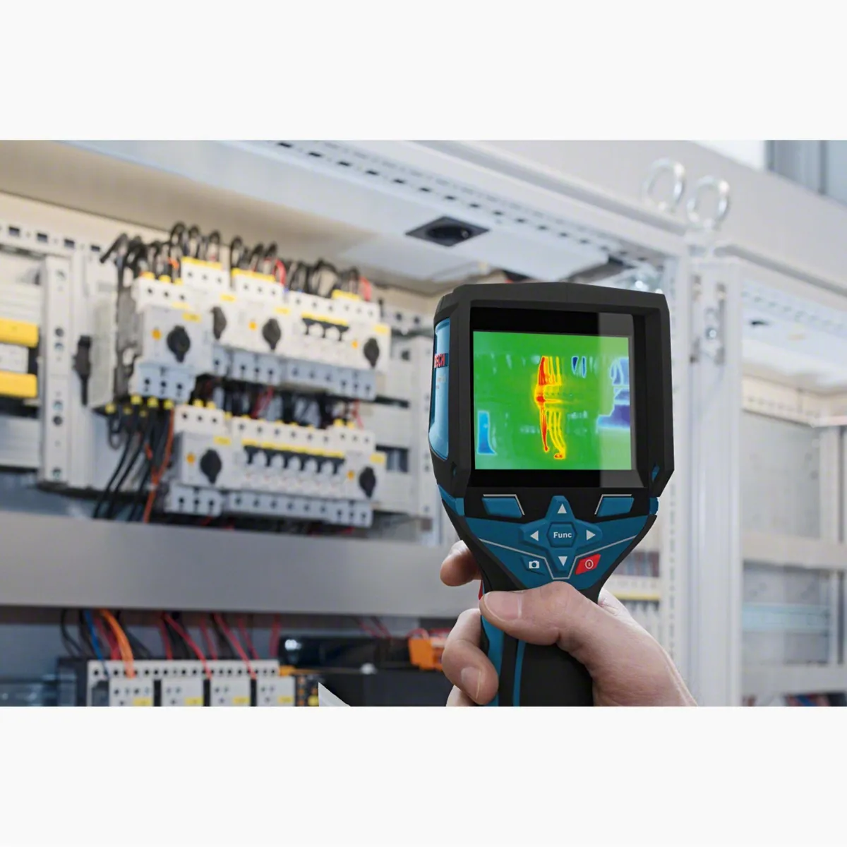 Bosch Professional GTC 400 C Wärmebildkamera, exakte Temperaturmessung, hochauflösendes Bild 4