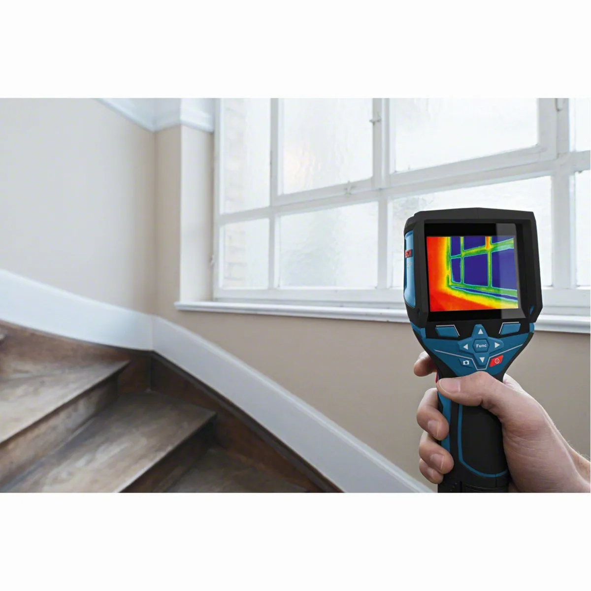 Bosch Professional GTC 400 C Wärmebildkamera, exakte Temperaturmessung, hochauflösendes Bild 5