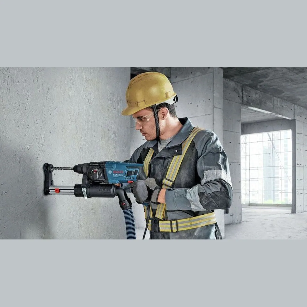 Bosch Professional GBH 2-21 Bohrhammer, kompakt, kraftvoll, vielseitig 3