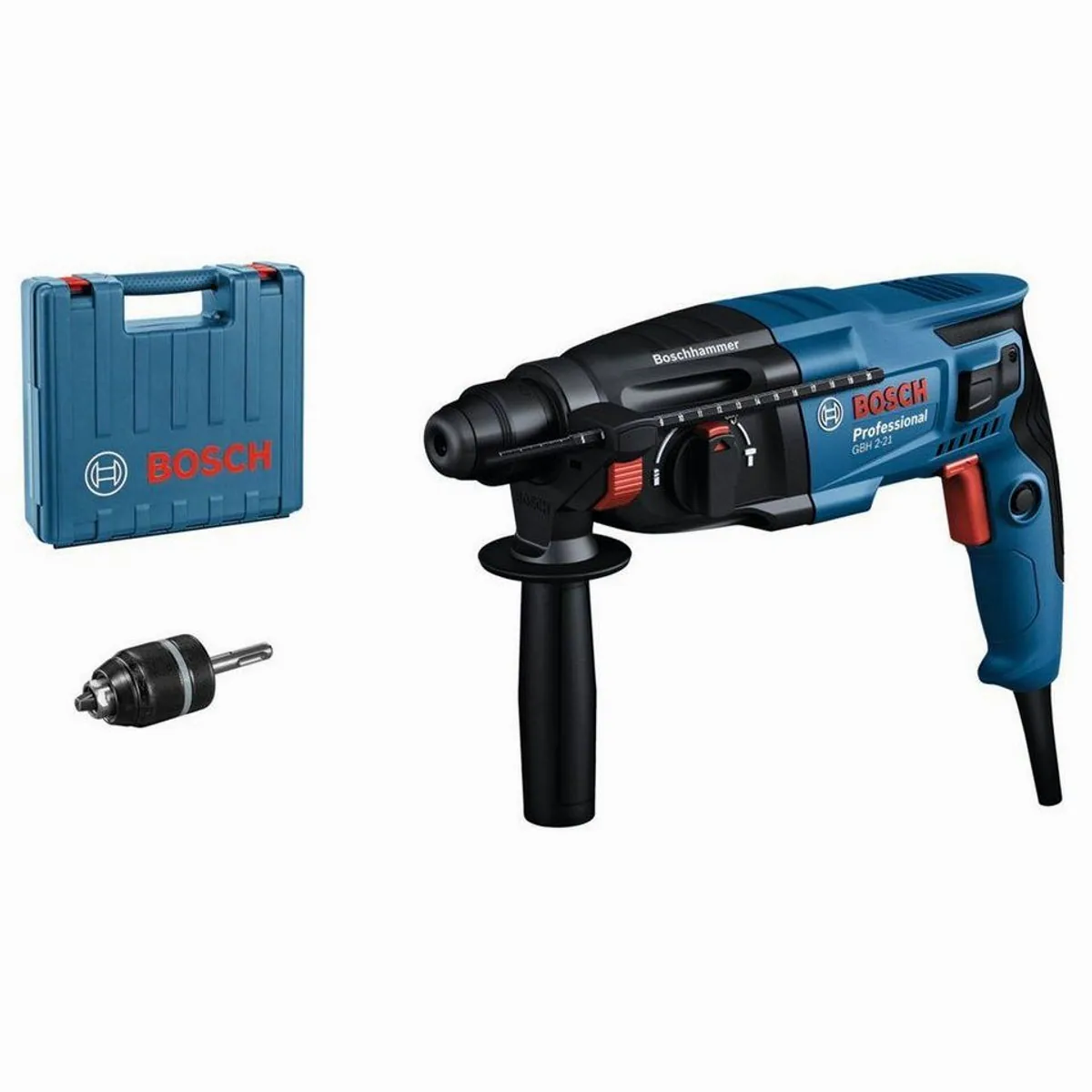 Bosch Professional GBH 2-21 Bohrhammer, kompakt, kraftvoll, vielseitig 5
