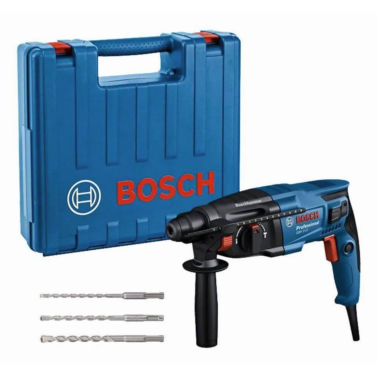 Bosch Professional GBH 2-21 Bohrhammer, kraftvoll, kompakt, vielseitig