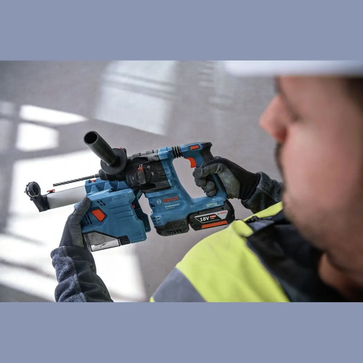 BOSCH Akku-Kombibohrhammer GBH 18V-22, 18 V, 1050 U/min, SDS plus 3
