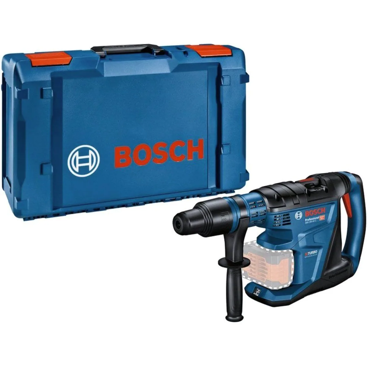 Bosch Professional PRO Akku-Bohrhammer BITURBO GBH 18V-40 C, maximale Leistung, kompakte Bauweise, intelligente Benutzeroberfläche