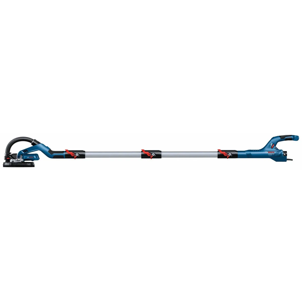 Bosch Professional GTR 55-225 Trockenbauschleifer, ergonomischer Zusatzhandgriff, integrierte Deckenansaugfunktion 4
