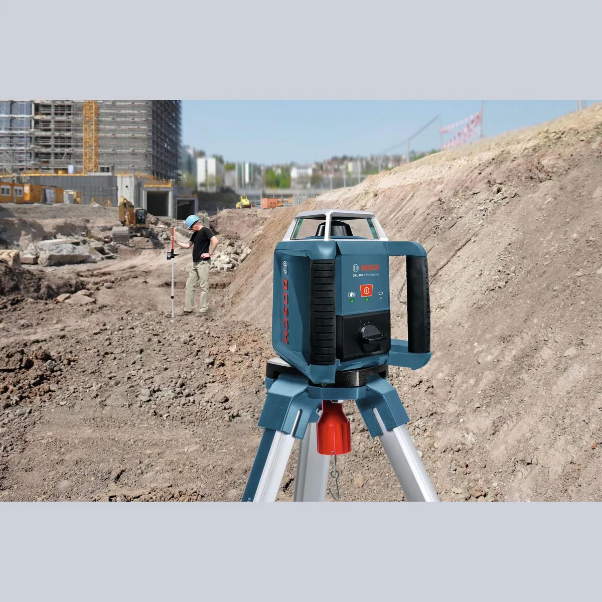 BOSCH GRL 400 H Rotationslaser, großer Arbeitsbereich, intuitive Bedienung — L-BOXX 238 2
