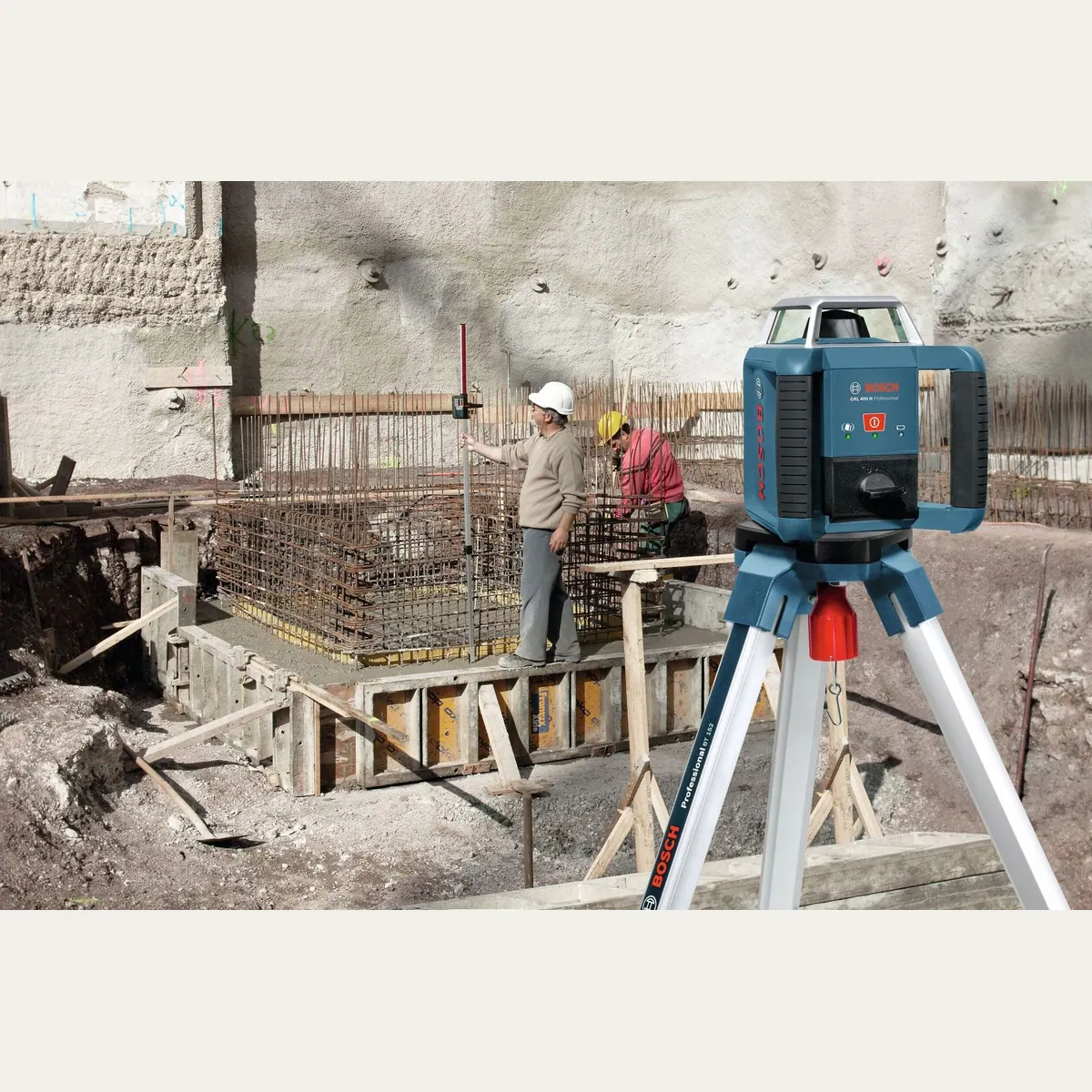 BOSCH GRL 400 H Rotationslaser, großer Arbeitsbereich, intuitive Bedienung — L-BOXX 238 3