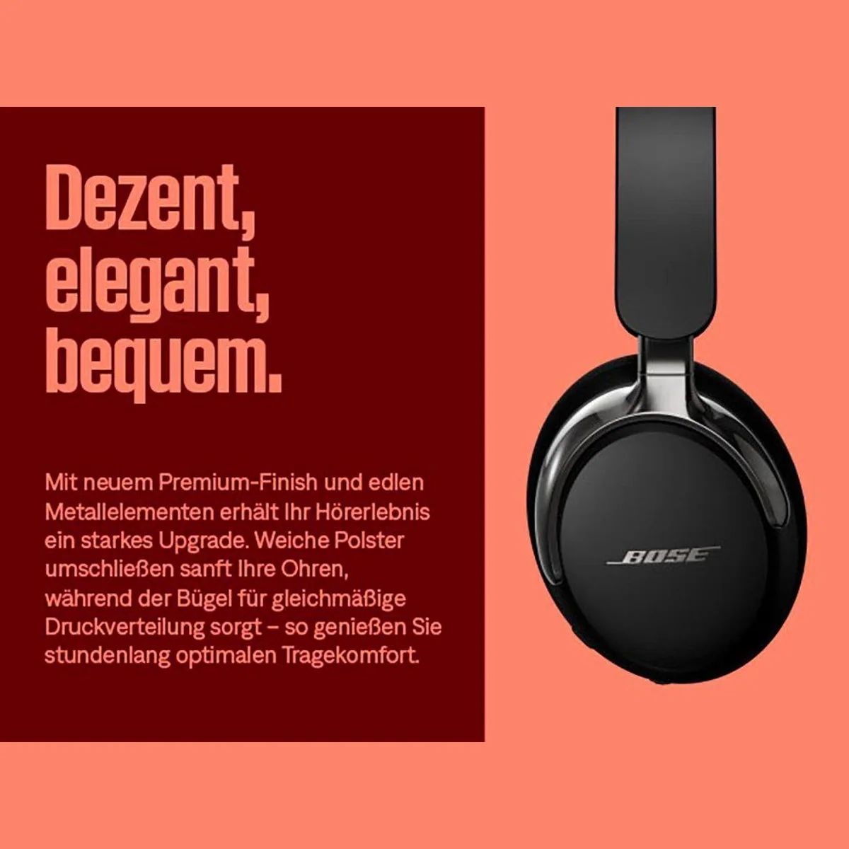 Bose QuietComfort Ultra Headphone (2. Gen), Rauschunterdrückung, exzellenter Klang, Bluetooth-kompatibel 5