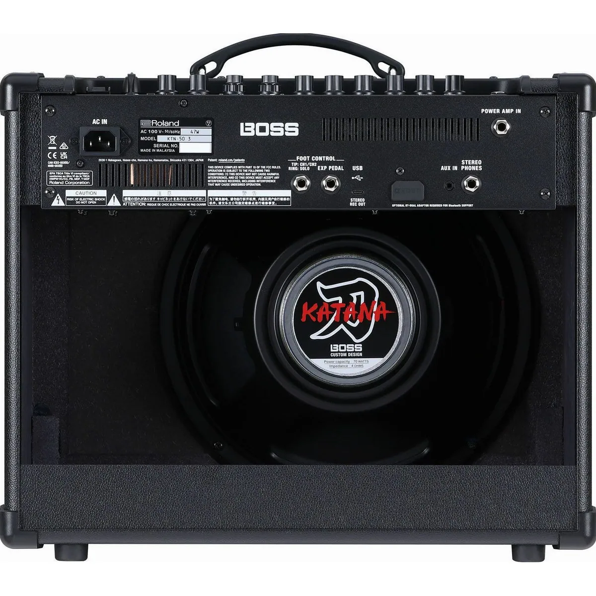 Boss Katana 50 Gen 3 Gitarrenverstärker, 50 W, 2 Kanäle, vielseitige Klangmöglichkeiten 2