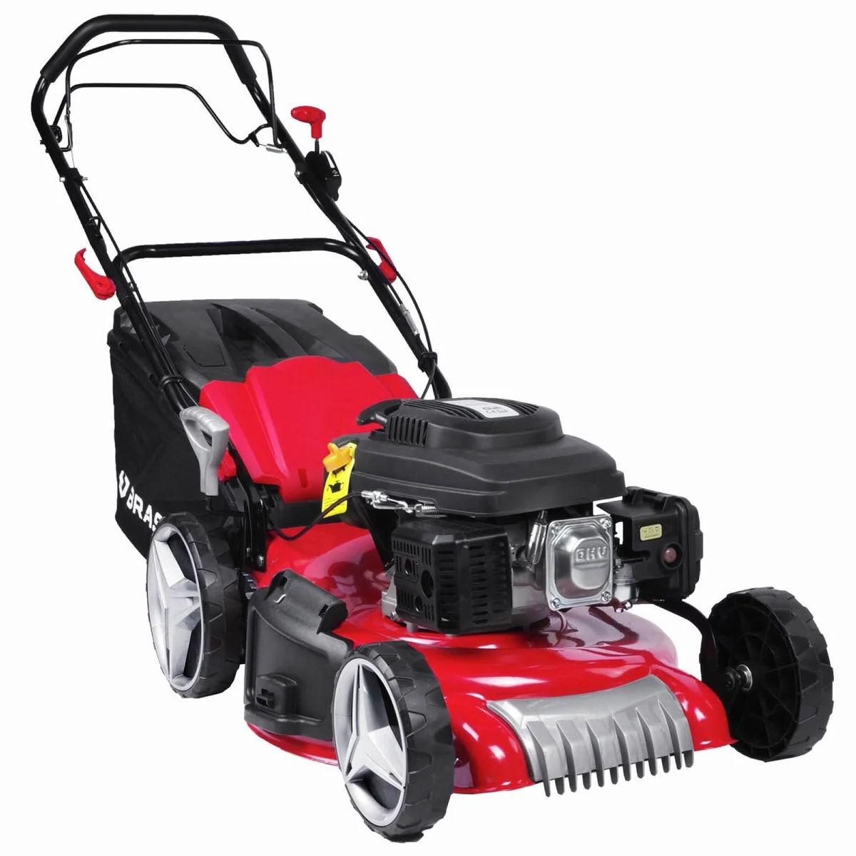 BRAST Benzinrasenmäher 7PS RED LINE, 51 cm Schnittbreite, TÜV geprüft, 4-Takt OHV Motor