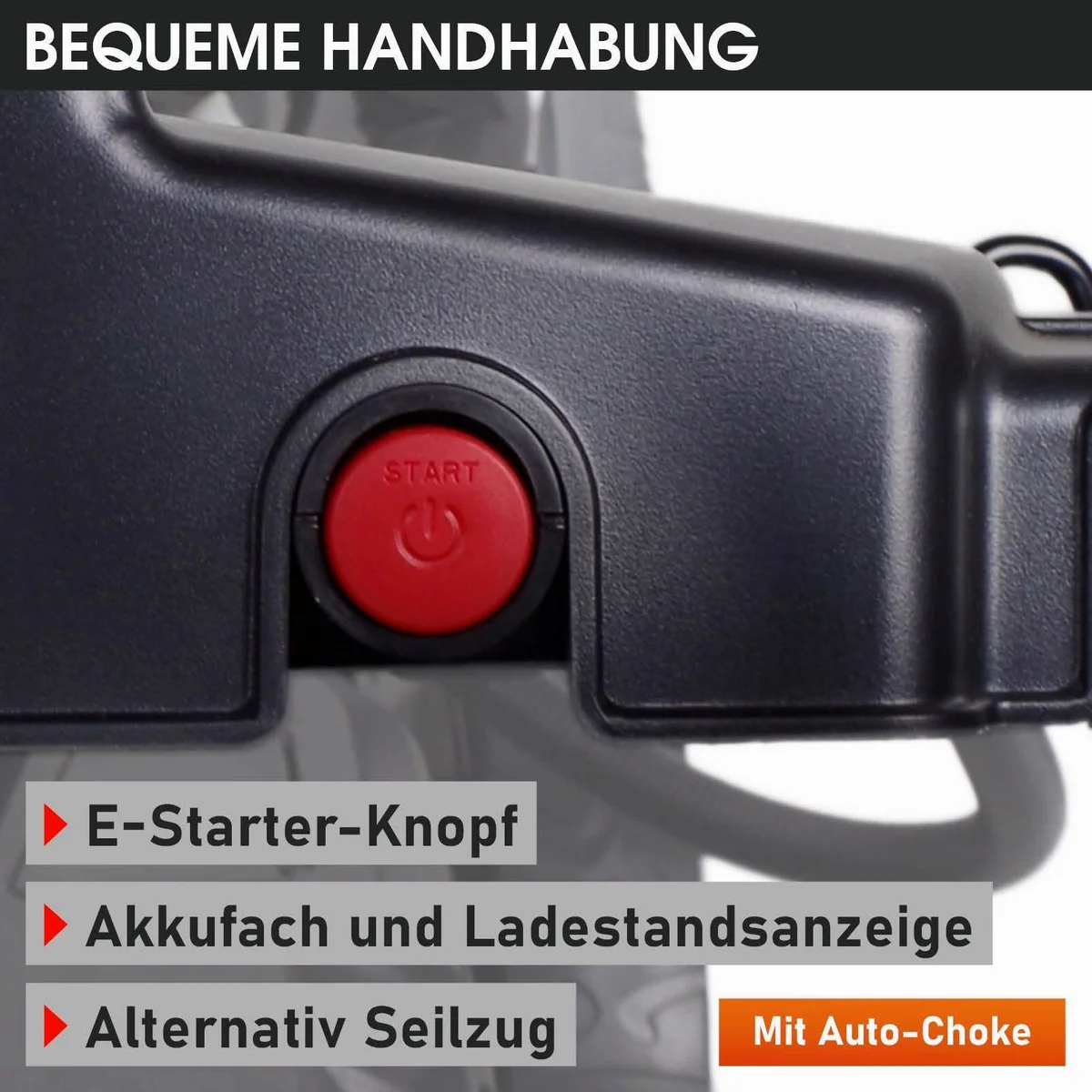 BRAST Trike Rasenmäher 21224 E-Start, 5,2kW Motor, 53 cm Schnittbreite, 60L Fangkorb 5