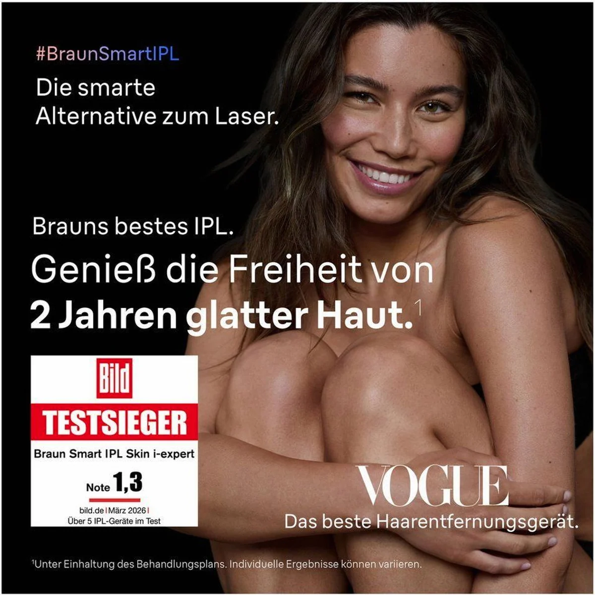 Braun IPL-Haarentferner Smart Skin i·expert PL7432, 4 Aufsätze, Mini-Gesichtsrasierer, Tasche 3