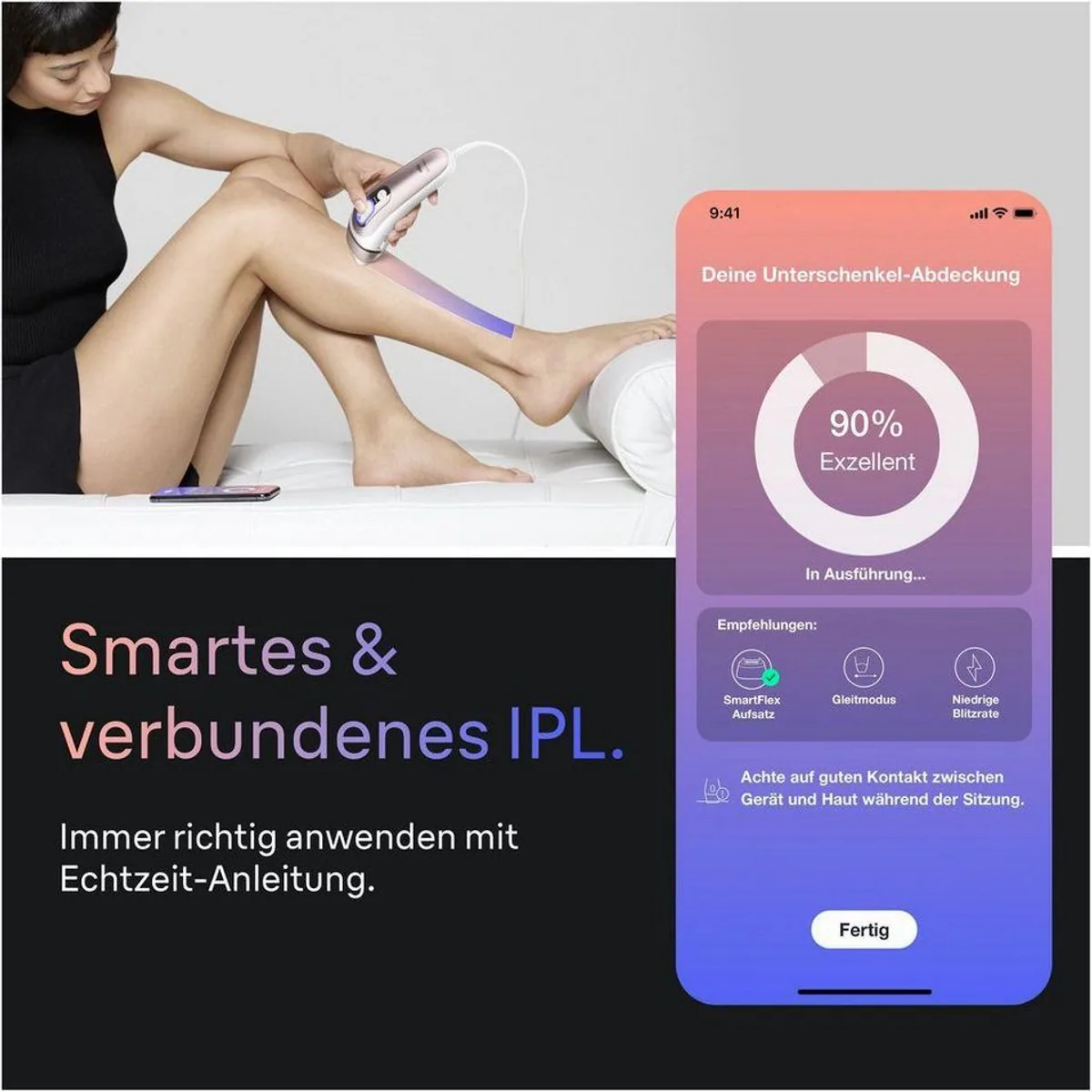 Braun IPL-Haarentferner Smart Skin i·expert PL7432, 4 Aufsätze, Mini-Gesichtsrasierer, Tasche 4