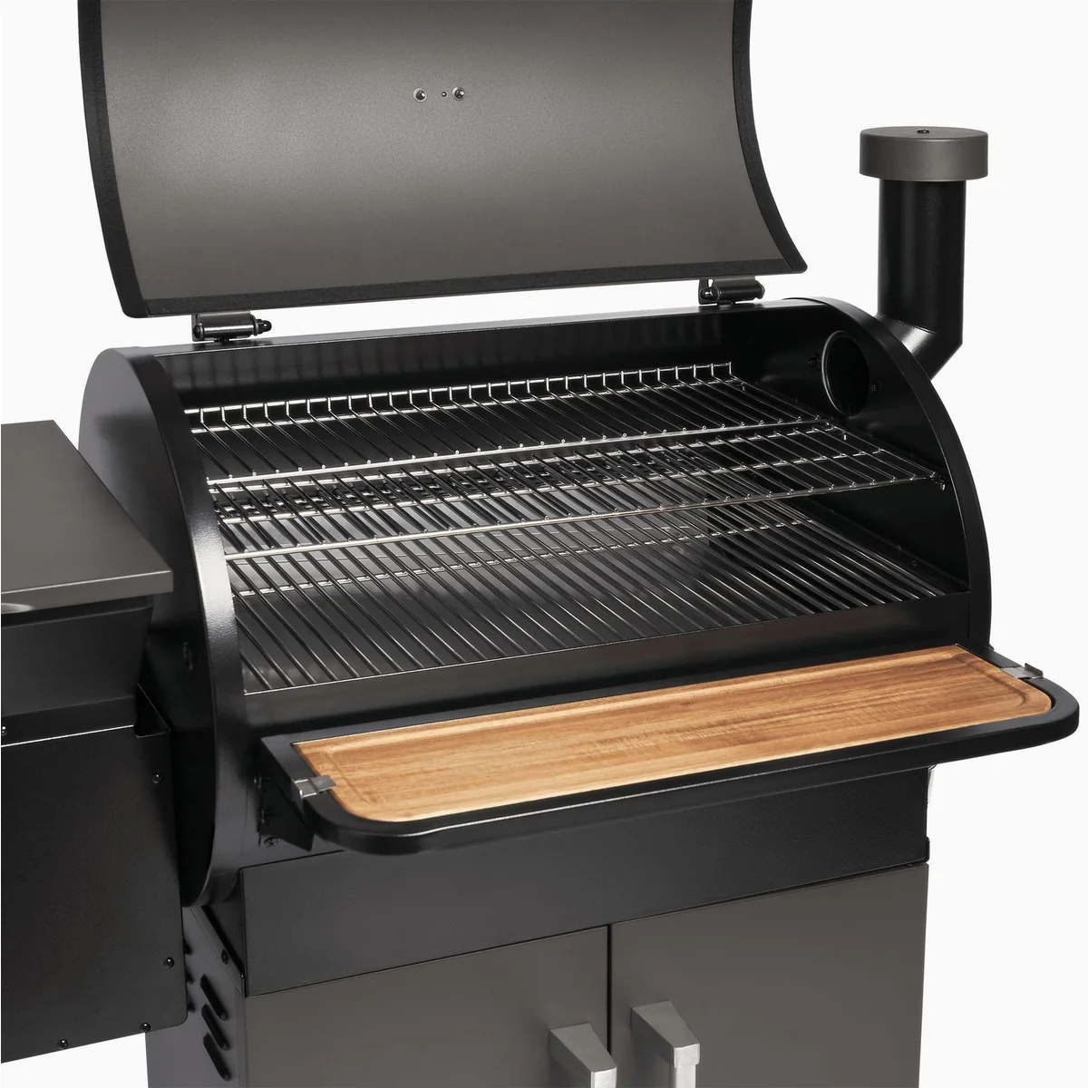 BURNHARD Smoker FLINT, vielseitiger Pelletsmoker mit hochwertiger Ausstattung 3