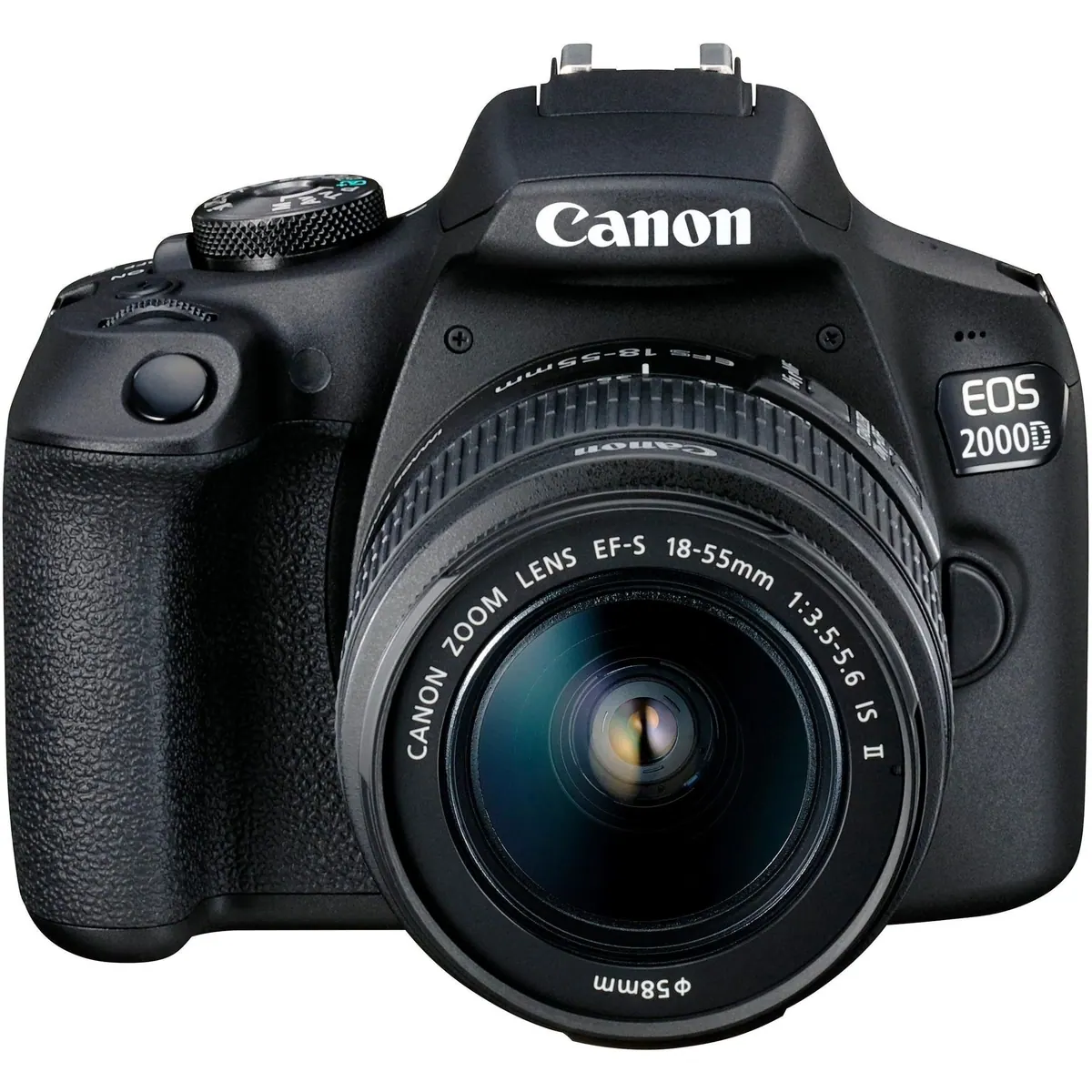 Canon EOS 2000D Kit, 24,1 MP, WLAN, vielseitiges Objektiv — Premium-Spiegelreflexkamera 2